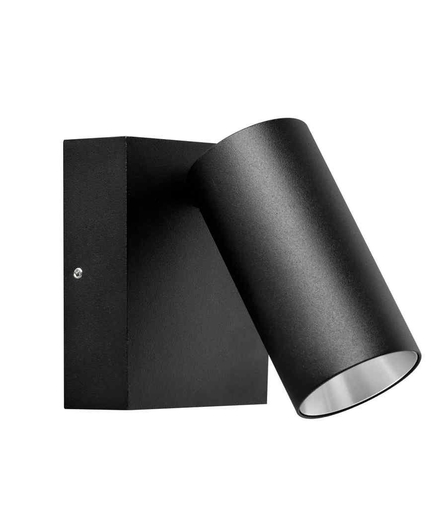 CLA SEC: Surface Mounted LED Tri-CCT Single Adjustable Wall/Pillar Light (Matte Black) IP65 - Image 2