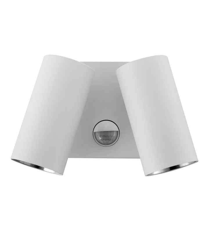 CLA SEC: Surface Mounted LED Tri-CCT Double Adjustable Wall/Pillar Light (Matte White) IP65 - Image 2