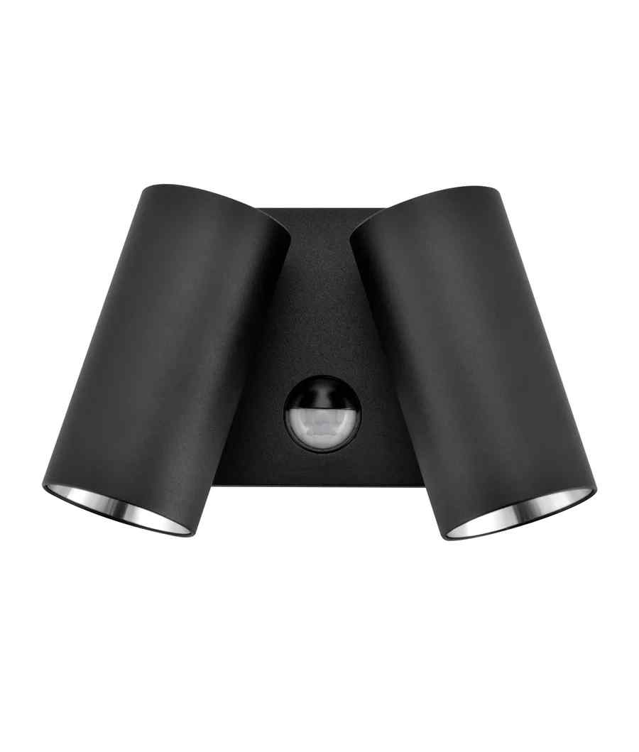 CLA SEC: Surface Mounted LED Tri-CCT Double Adjustable Wall/Pillar Light (Matte Black) IP65 - Image 3