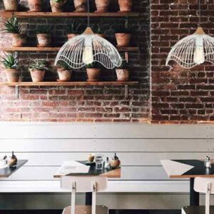 CLA SPIAGGIA: Dome Shape & Wavy Edge Pendant Lights