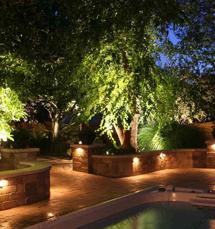 CLA STE: Exterior 12V Bronze Curved Surface Mounted Step / Wall Lights IP65 - Image 2