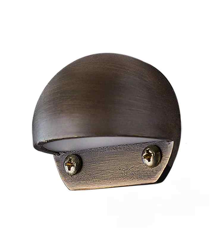 CLA STE: Exterior LED 12V Bronze/ Brass Eyelid Step / Wall Lights IP65 - Image 4