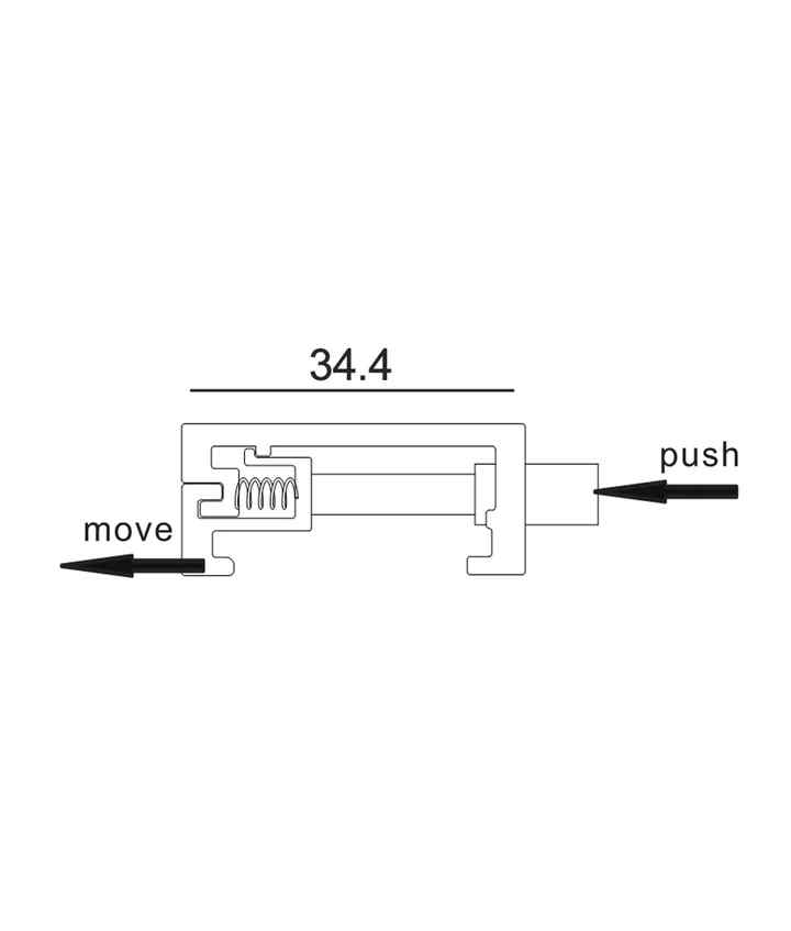 CLA 4 Wire 3 Circuit Track Ceiling Kits - Image 2