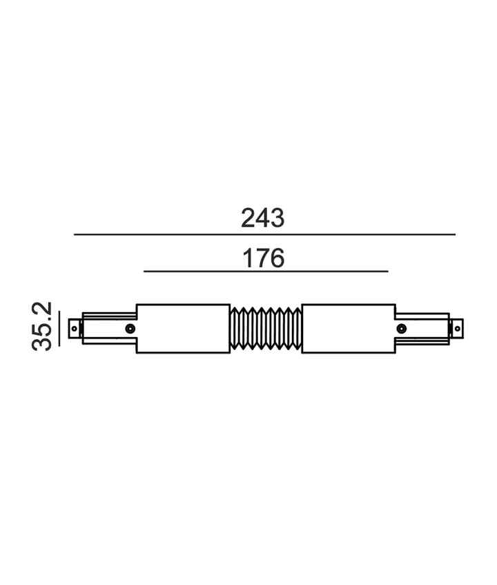 CLA 4 Wire 3 Circuit Universal Tracks, Connectors, End Cap & Live End - Image 22