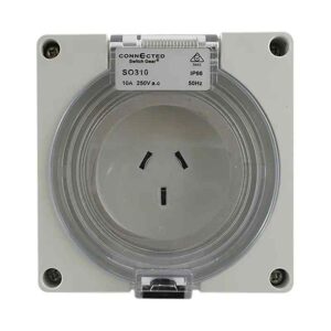 CGS IP66 3 Pin Socket Outlet 20A 250V AC SO320