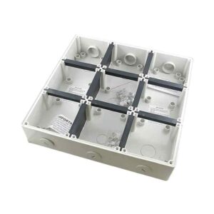 CGS IP66 Mounting Base 9 Gang ME9