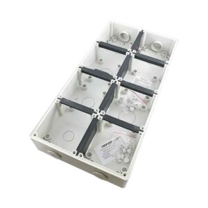 CGS IP66 Mounting Base 8 Gang ME8