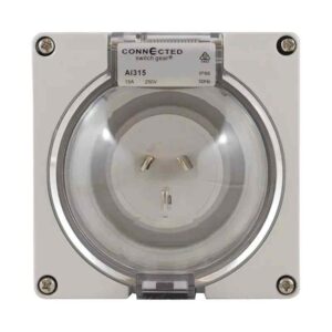 CGS Appliance Inlet 3 Pin 250V AC 10A IP66 AI310