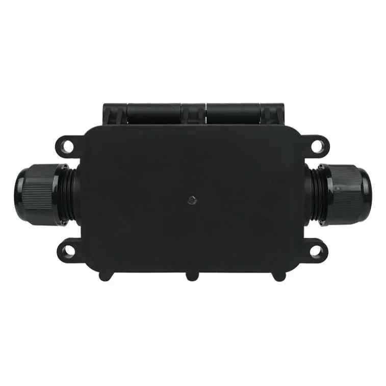 CSG IP68 Junction Box with Terminal Block – 4 Cable Entries T Style COJBH4T