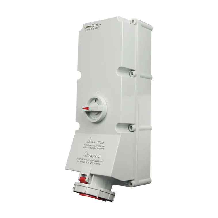 CGS IP67 Combination Switched Socket Outlet Interlock 5 Pin 400V 125A CS5125-400E - Image 3