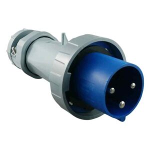 CGS IP67 Plug Straight 3 Pin – 240V 125A P3125-240E