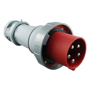 CGS IP67 Plug Straight 5 Pin – 400V 125A P5125-400E