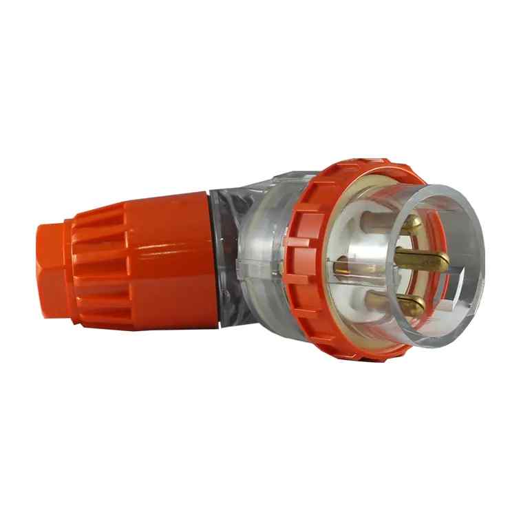 CGS IP66 4 Pin Angled Plug – 500V 32A PA432