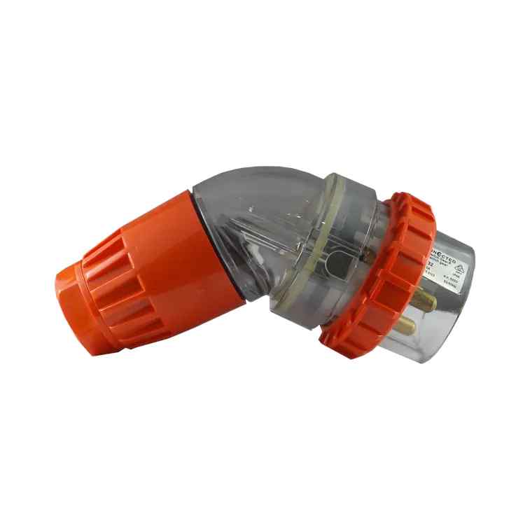CGS IP66 4 Pin Angled Plug – 500V 32A PA432 - Image 2
