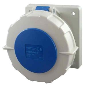 CGS IP67 Panel Socket 3 Pin – 240V 63A PS363-240E