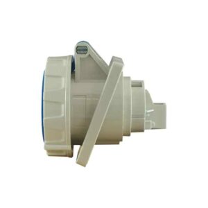 CGS IP67 Panel Socket Angle 3 Pin – 240V 16A PSA316-240E