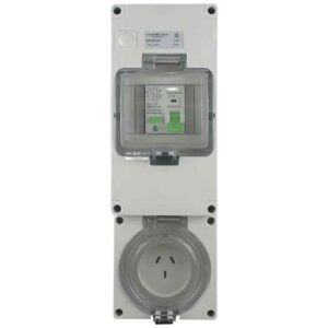 CGS IP66 RCD Protected Socket Outlet 3 Pin – 250V 10A RPSO310