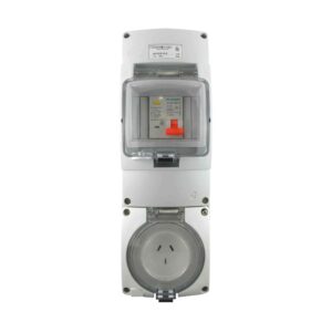 CGS RCD Protected Socket Outlet 3 Pin 10A 250V IP66 RPSO310-S