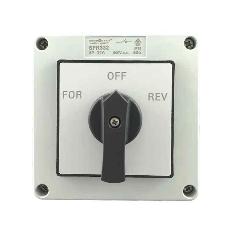 CGS 3 Phase Forward Reverse Switch 20A 500V AC SFR320
