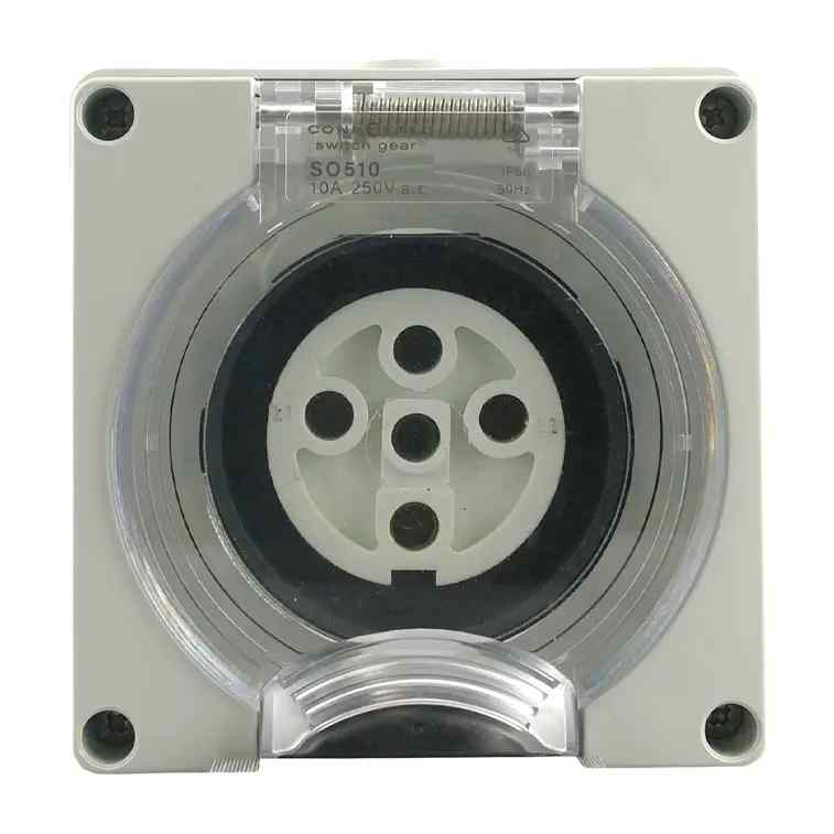 CGS IP66 Socket Outlet 5 Pin – 500V 40A SO540