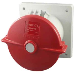 CGS IP67 Panel Socket 3 Pin – 400V 125A PS3125-400E