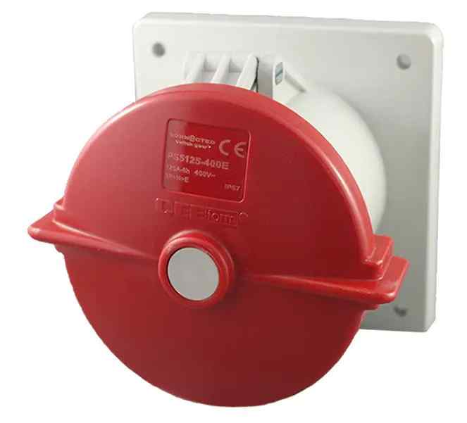 CGS IP67 Panel Socket 3 Pin – 400V 125A PS3125-400E