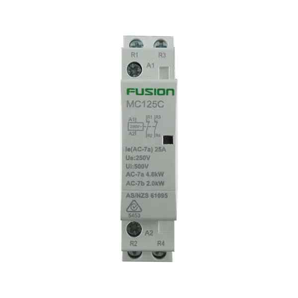 CSG Modular Contactor 2 Pole 250V AC 25A 2NC