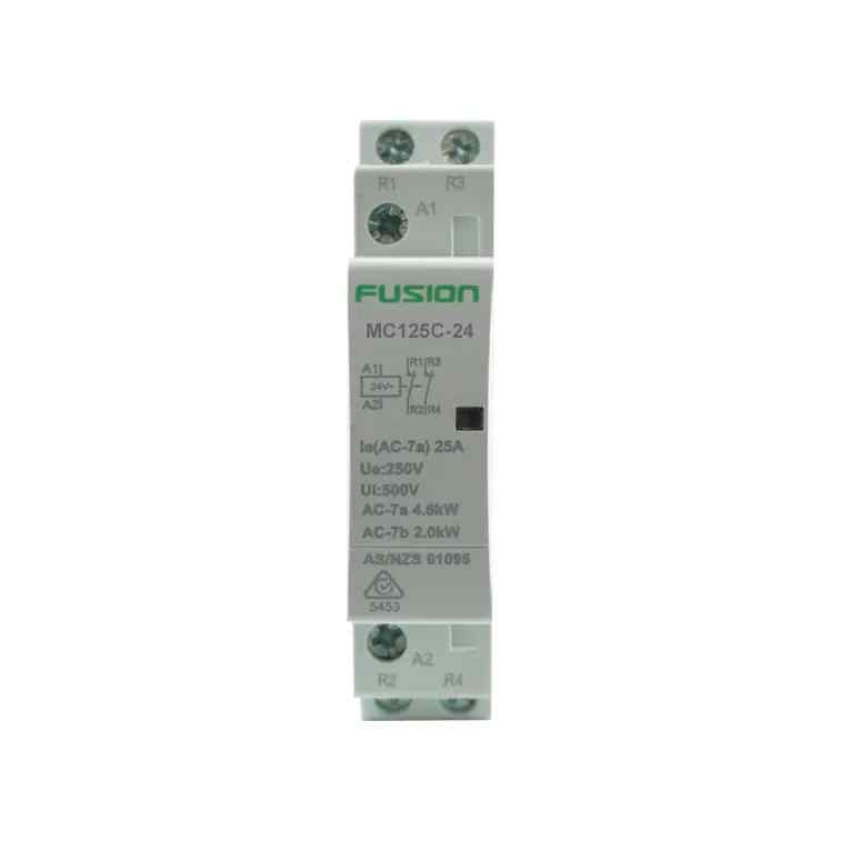 CSG Modular Contactor 2 Pole 24V AC 25A 2NC