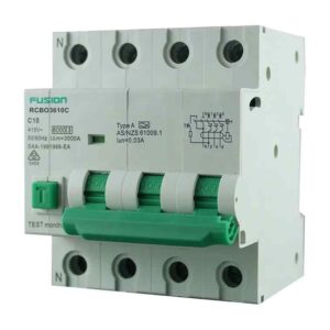 CSG RCBO 3P+N 6kA 415V 10A Type A