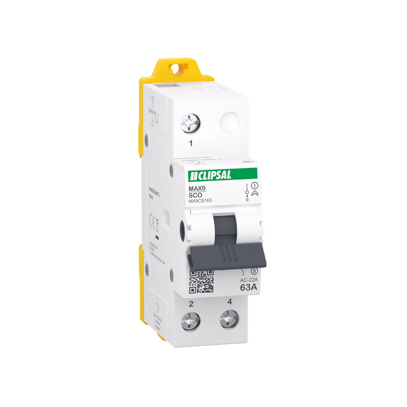 Clipsal MAX9 63 Amp 1 Pole Changeover Switch 240V