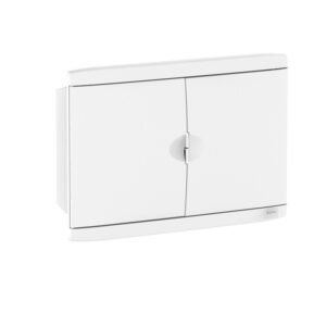 Clipsal MAX9 15 Pole Plastic Flush Mounted Switchboard Plain Door