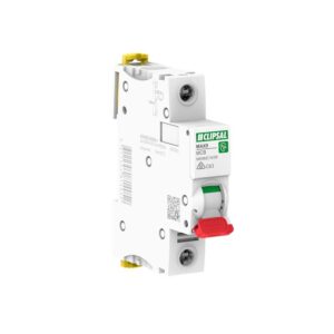 Clipsal MAX9 63 Amp MCB C Curve 1 Pole 6kA With Red Toggle