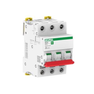 Clipsal MAX9 63 Amp MCB C Curve 3 Pole 6kA With Red Toggle