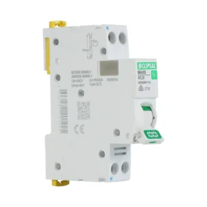 Clipsal 10 Amp MAX9 Miniature Circuit Breaker MCB C Curve 1 Pole + N C Curve 6kA
