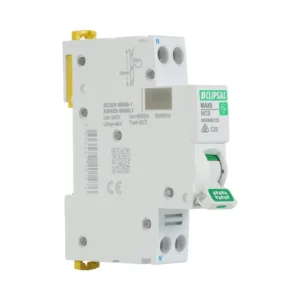 Clipsal 25 Amp MAX9 Miniature Circuit Breaker MCB C Curve 1 Pole + N C Curve 6kA