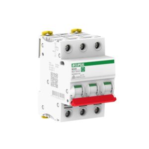 Clipsal MAX9 100 Amp 3 Pole Main Switch with Red Toggle
