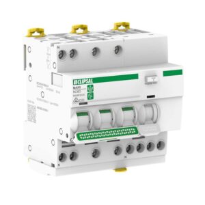 Clipsal MAX9 20 Amp RCD RCBO With Overcurrent Protection C Curve 5 Module 3 Pole + Neutral Type A 30mA 6kA