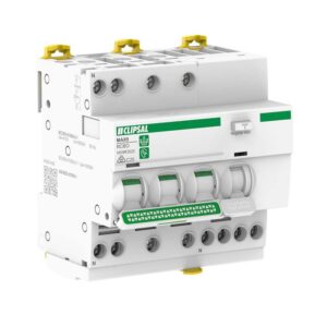Clipsal MAX9 25 Amp RCD RCBO With Overcurrent Protection C Curve 5 Module 3 Pole + Neutral Type A 30mA 6kA