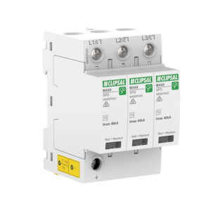 Clipsal MAX9 3 Pole 4 Module 40Ka Surge Protection Diverter