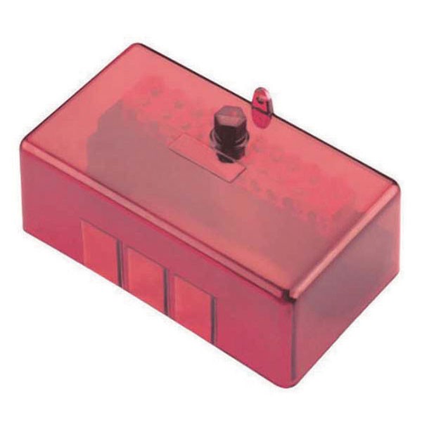TradeSave Active Link, 10 Hole, Red with Cover - TSAL10