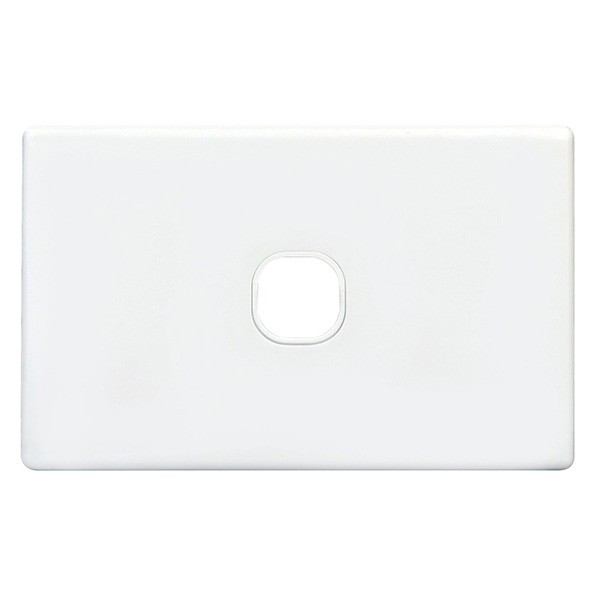TradeSave Switch Plate Only, No Mechs, 1 Gang with Cover - TSESW1/P