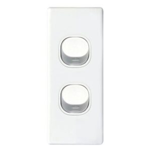 TradeSave Switch, Architrave, Double, 16A - TSESW2/A