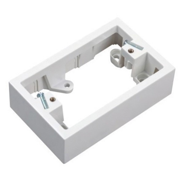 TradeSave Mounting Block, Deep, White, 34mm - TSMB34