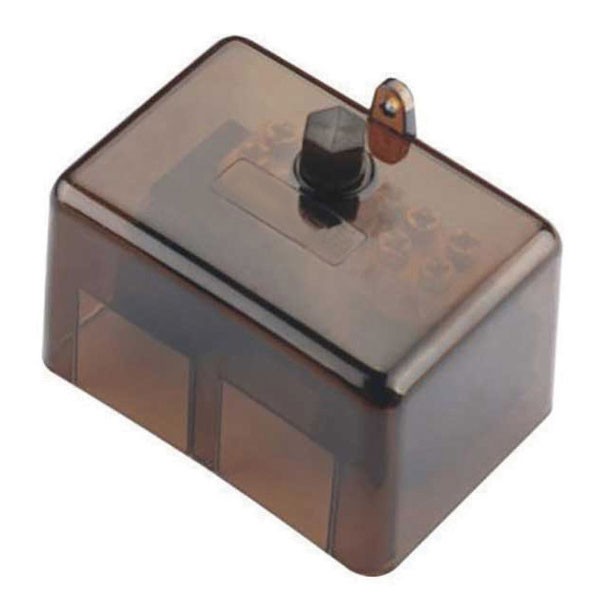 TradeSave Neutral Link, 5 Hole, Black with Cover - TSNL5