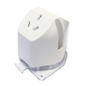TradeSave Plug Base Socket, Double, 4 Terminals - TSPB2