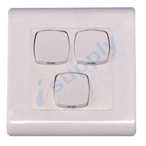 TRANSCO 3 Gang Light Switch Large Dolly S3LL