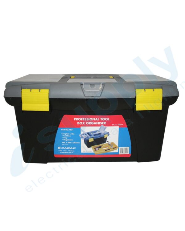 CABAC MULTI COMPARTMENT TOOL BOX 520MM TB21