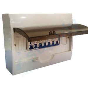 COMPLETE 12 Pole Distribution Board Switchboard Safety RCD Main MCB Way 12p MCB