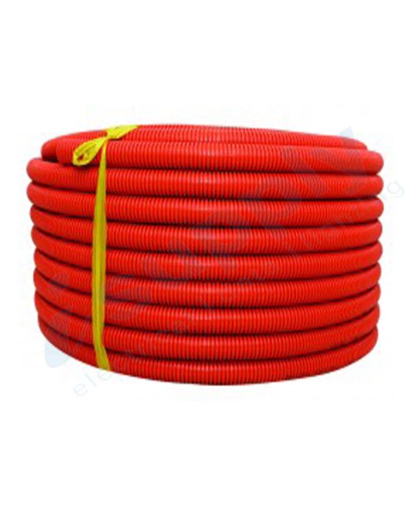 Corrugated Conduit 32mm x 10mtr Roll Orange Heavy Duty - Image 5