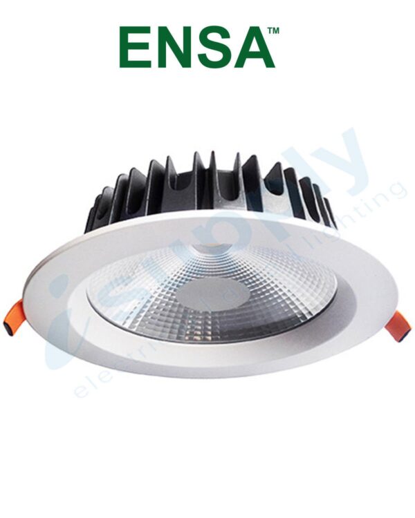 ENSA 30W Commercial Fixed Dimmable LED Downlight (3000K) LDL-BD30-FW